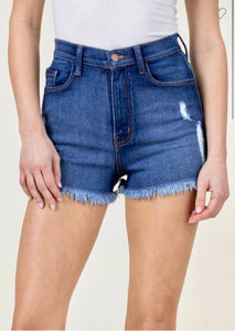 Medium Wash Denim Shorts