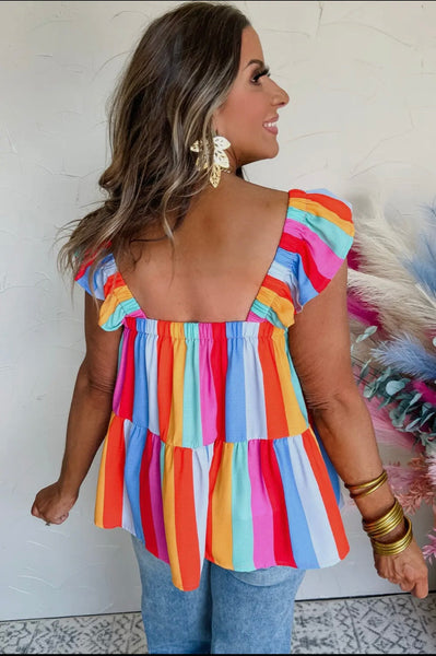 Oh Baby Striped Tank