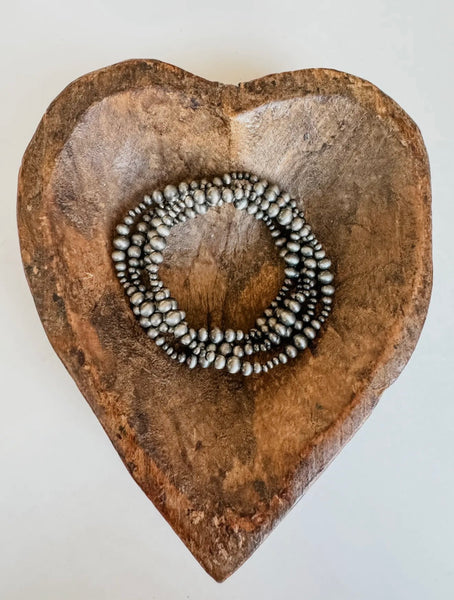 Navajo Pearl Stackable Bracelets