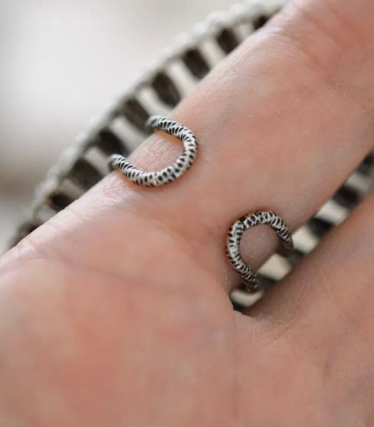 Oversized Oval Stone Ring