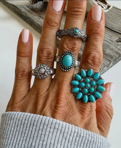 Western Statement Stretch Rings