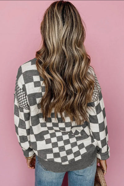 Checkered Sweater