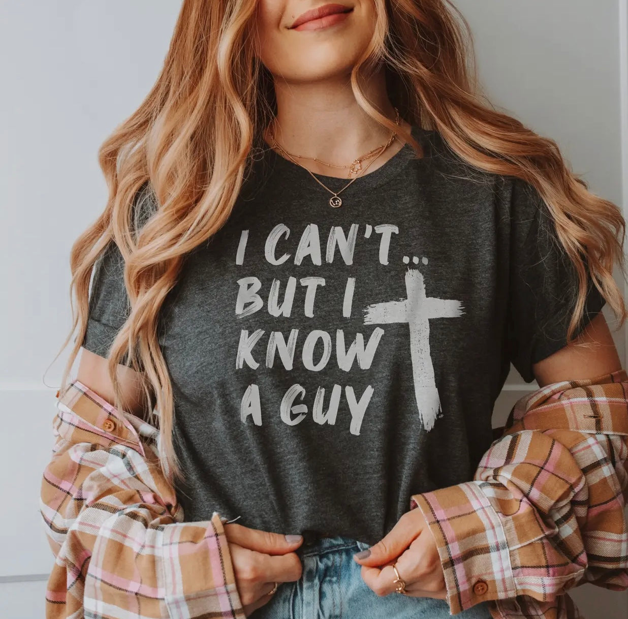 I Can't But I Know a Guy graphic tee