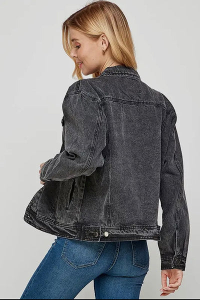 Black Denim Jacket